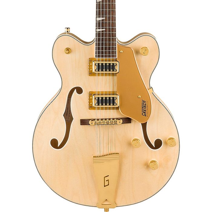 Gretsch Guitars G5476G-12 Limited-Edition Electromatic Classic Hollowbody Double-Cut 12-String Electric Guitar With Gold Hardware Natural