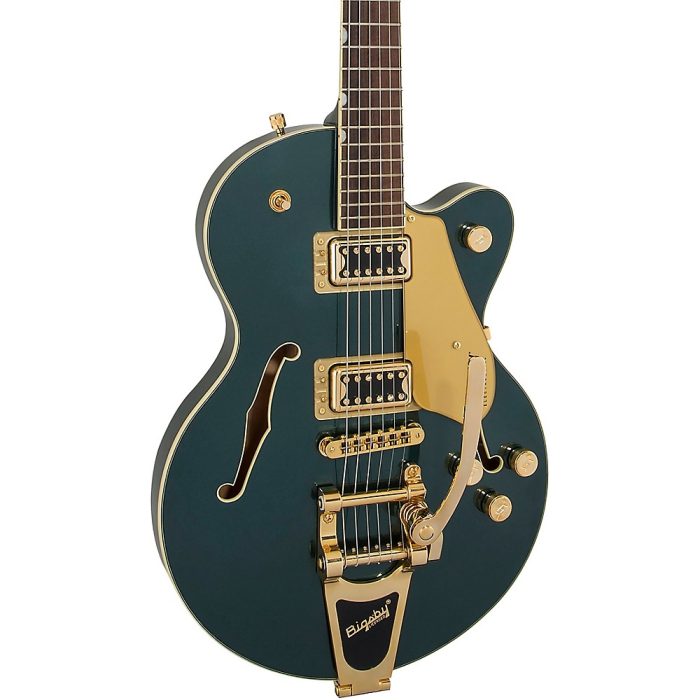 Gretsch Guitars G5655TG Electromatic Center Block Jr. Bigsby Electric Guitar Cadillac Green