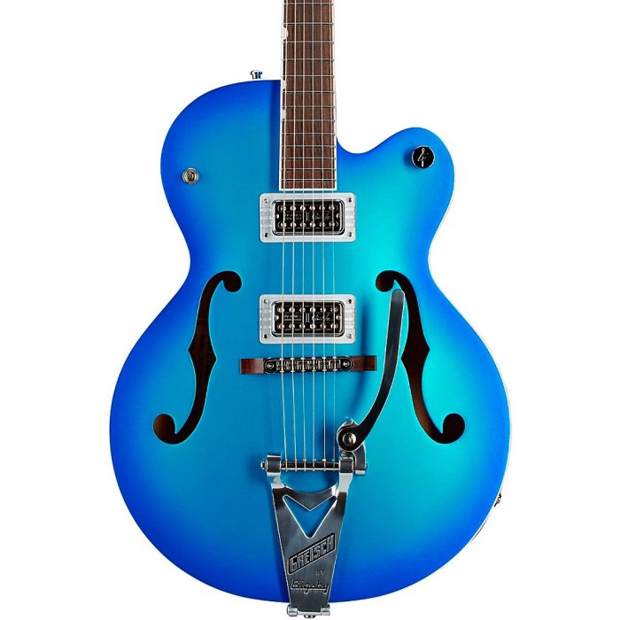 Gretsch Guitars G6120T-HR Brian Setzer Signature Hot Rod Hollowbody With Bigsby Candy Blue Burst