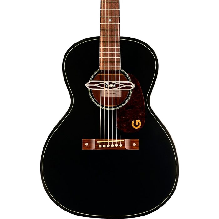 Gretsch Guitars Jim Dandy Deltoluxe Concert Acoustic-Electric Guitar Black Top