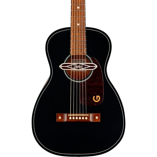 Gretsch Guitars Jim Dandy Deltoluxe Parlor Acoustic-Electric Guitar Black Top