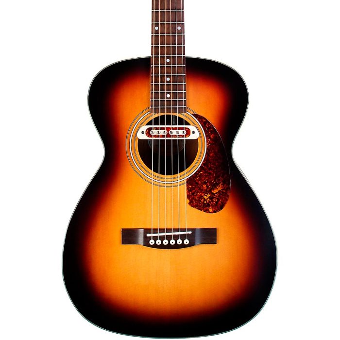 Guild M-240E Troubadour Concert Acoustic-Electric Guitar Vintage Sunburst