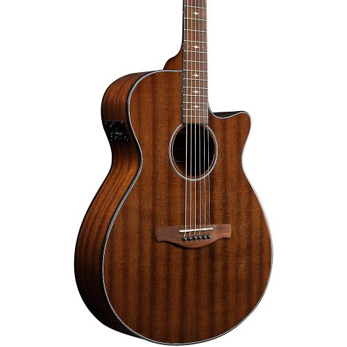 Ibanez AEG62 Grand Concert Acoustic-Electric Guitar Natural Mahogany