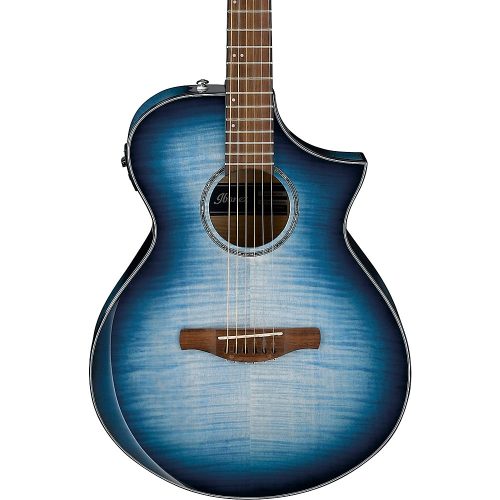 Ibanez AEWC400 Comfort Acoustic-Electric Guitar Blue Sunburst