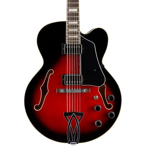 Ibanez Artcore AF75 Hollowbody Electric Guitar Transparent Red Sunburst