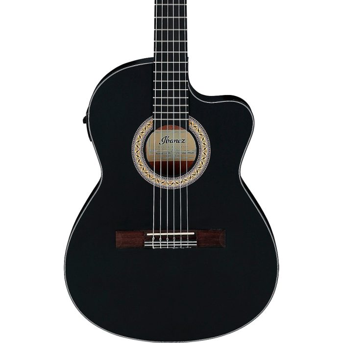 Ibanez GA5MHTCE Classical Acoustic-Electric Guitar Weathered Black