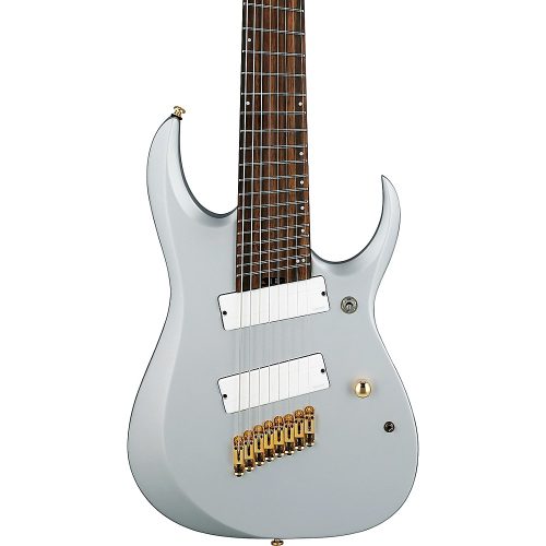 Ibanez RGDMS8 RGD Axe Design Lab Multi-Scale 8-String Electric Guitar Classic Silver Matte