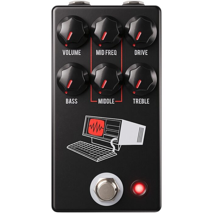 JHS Pedals JHS Hard Drive Distortion Effects Pedal Black