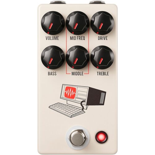 JHS Pedals JHS Hard Drive Distortion Effects Pedal Tan