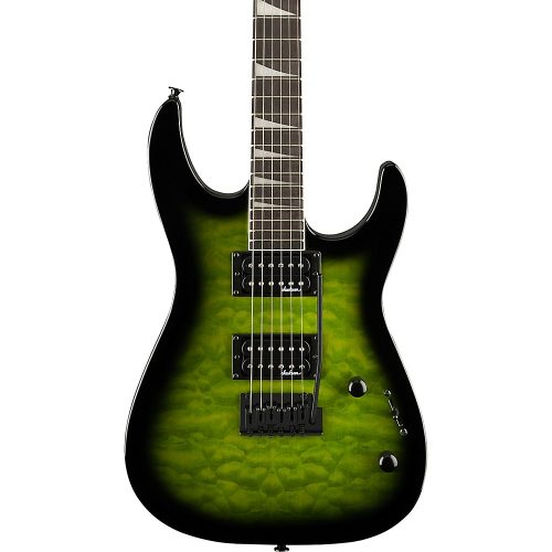 Jackson JS Series Dinky JS20 DKQ 2PT Electric Guitar Transparent Green