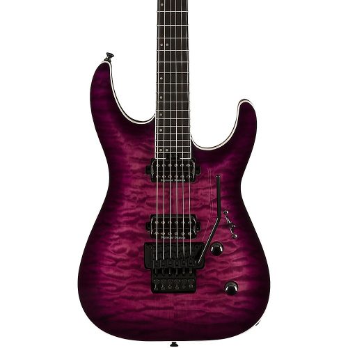 Jackson Pro Plus Series Dinky DKAQ Electric Guitar Transparent Purple Burst