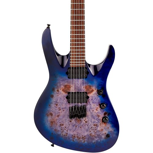 Jackson Pro Series Signature Chris Broderick Soloist HT6P Electric Guitar Transparent Blue