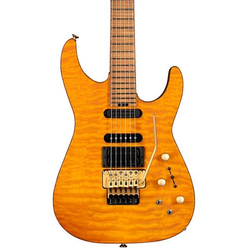 Jackson USA Signature Phil Collen PC1 Electric Guitar Satin Transparent Amber