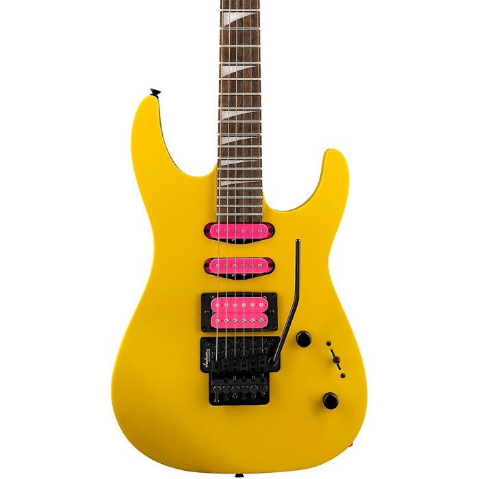 Jackson X Series Dinky DK3XR HSS Electric Guitar Caution Yellow