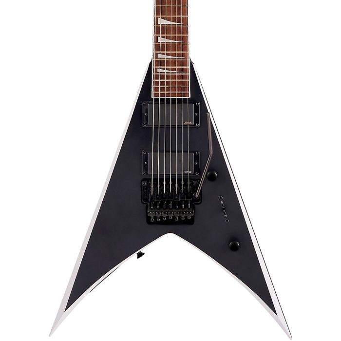 Jackson X Series King V KVX-MG7 Satin Black with Primer Gray Bevels