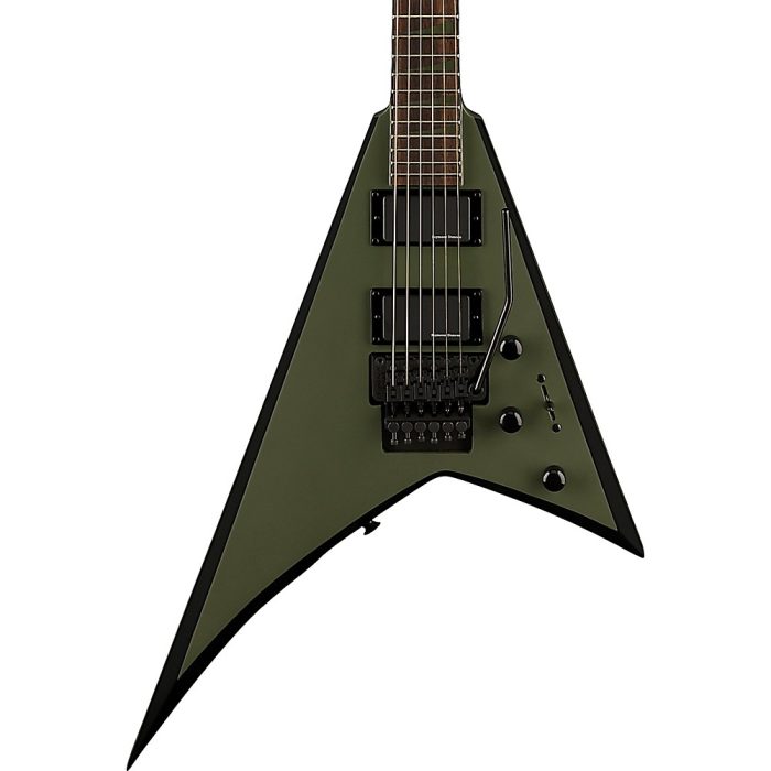 Jackson X Series Rhoads RRX24 Electric Guitar Matte Army Drab with Black Bevels