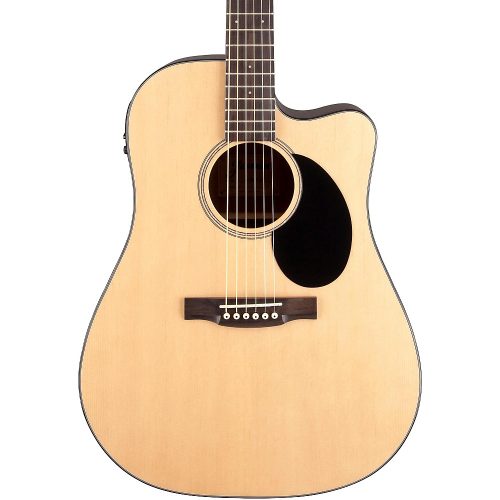 Jasmine JD-39 Dreadnought Acoustic-Electric Guitar Natural