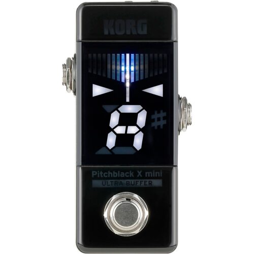 KORG Pitchblack X Mini Chromatic Pedal Tuner Black