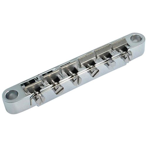 KTS Titanium Epiphone Style Bridge Set Chrome
