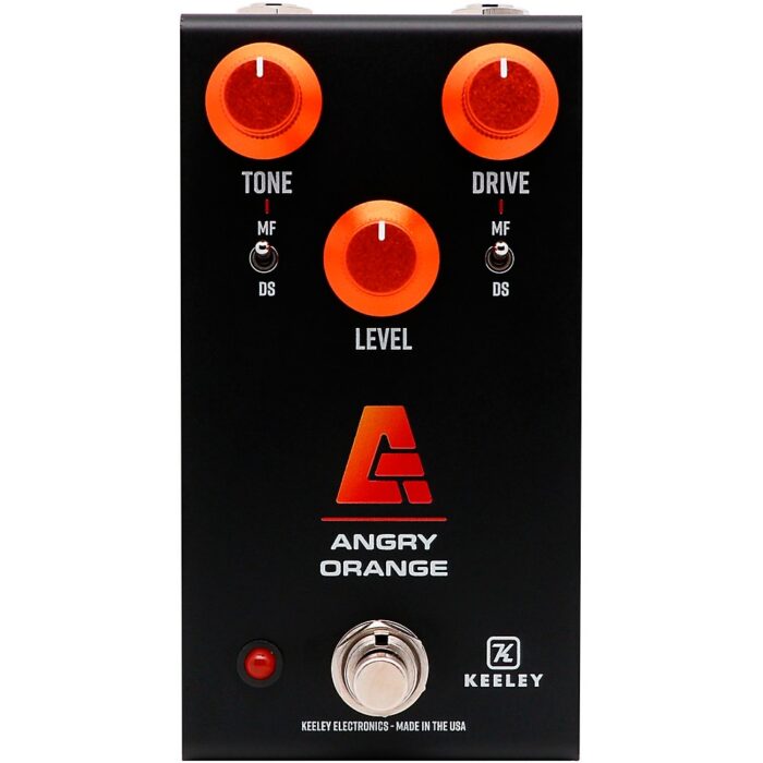 Keeley Angry Orange Distortion & Fuzz Effects Pedal Black/Orange
