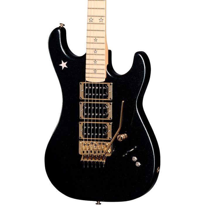 Kramer Jersey Star Electric Guitar Black Pearl