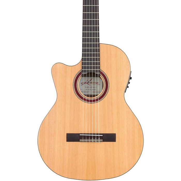 Kremona R65CWC Rondo Left-Handed Acoustic-Electric Classical Guitar Natural