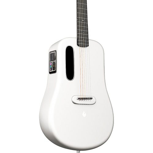 "LAVA MUSIC ME 3 36"" Acoustic-Electric Guitar With Space Bag White"