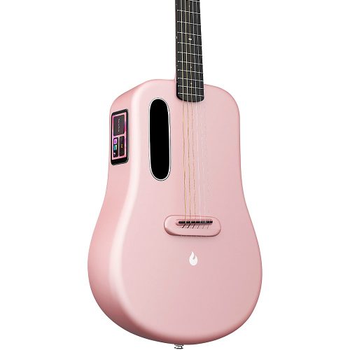 "LAVA MUSIC ME 3 38"" Acoustic-Electric Guitar With Space Bag Pink"