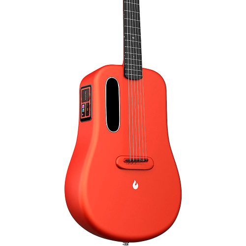 "LAVA MUSIC ME 3 38"" Acoustic-Electric Guitar With Space Bag Red"