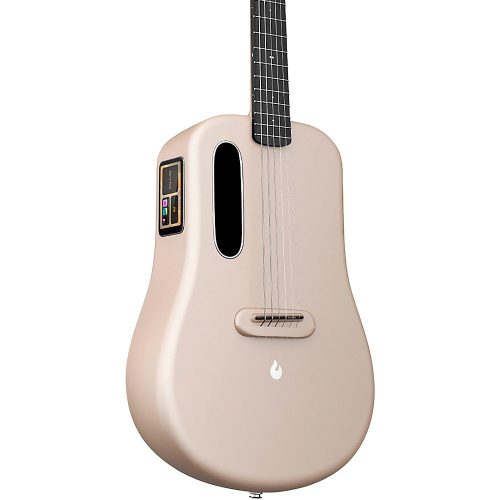 "LAVA MUSIC ME 3 38"" Acoustic-Electric Guitar With Space Bag Soft Gold"