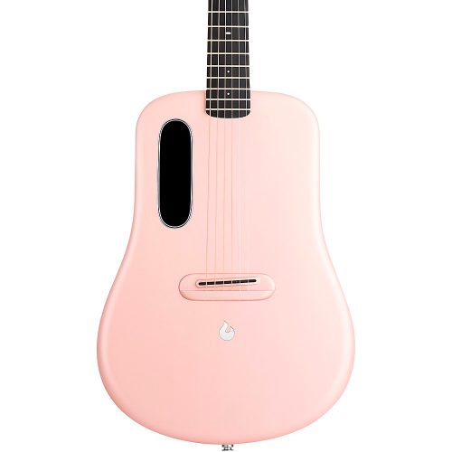 "LAVA MUSIC ME 4 Carbon Fiber 36"" Acoustic-Electric Guitar With Airflow Bag Pink"