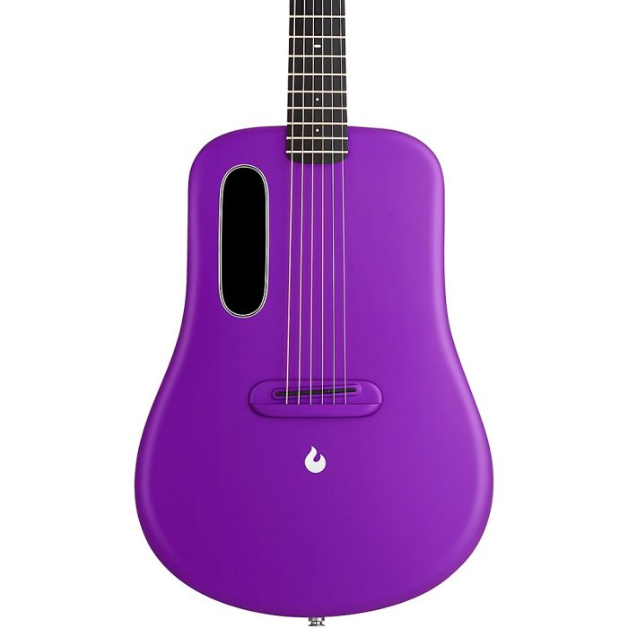 "LAVA MUSIC ME 4 Carbon Fiber 36"" Acoustic-Electric Guitar With Airflow Bag Purple"