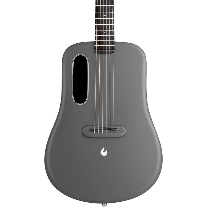 "LAVA MUSIC ME 4 Carbon Fiber 36"" Acoustic-Electric Guitar With Airflow Bag Space Grey"