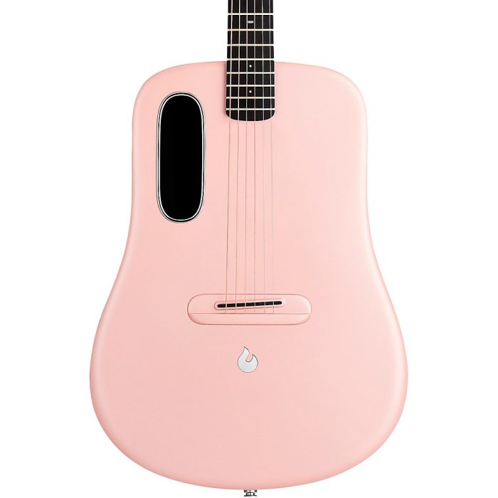 "LAVA MUSIC ME 4 Carbon Fiber 38"" Acoustic-Electric Guitar With Airflow Bag Pink"