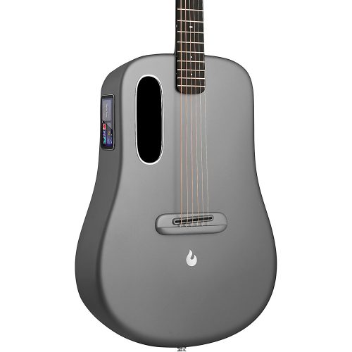 "LAVA MUSIC ME 4 Carbon Fiber 38"" Acoustic-Electric Guitar With Airflow Bag Space Grey"