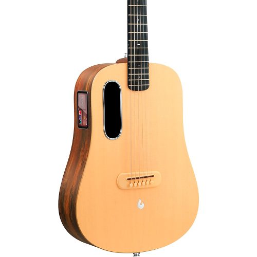 "LAVA MUSIC ME 4 Spruce 36"" Acoustic-Electric Guitar With Lite Bag Natural"