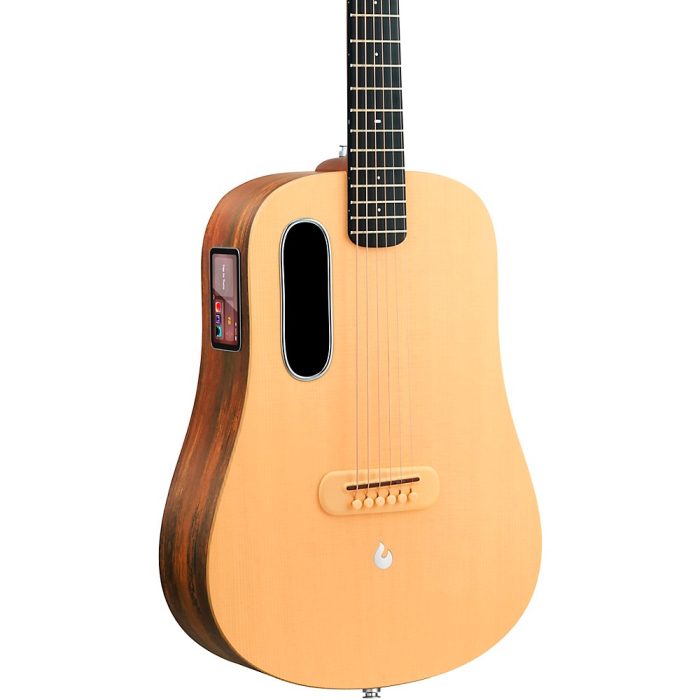 "LAVA MUSIC ME 4 Spruce 36"" Acoustic-Electric Guitar With Lite Bag Natural"