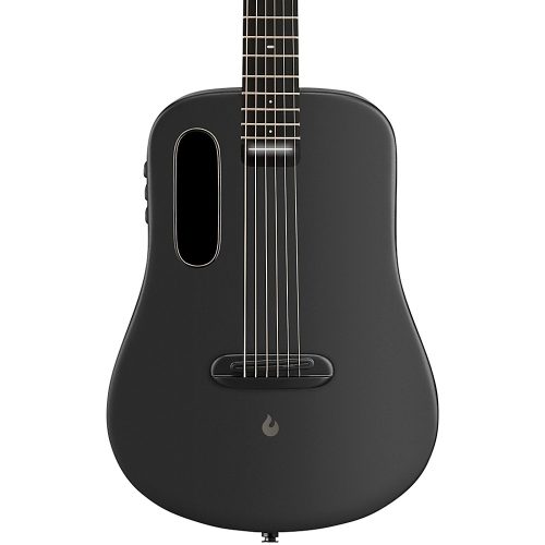 "LAVA MUSIC ME Air Carbon Fiber 36"" Acoustic-Electric Guitar with Airflow Bag Space Black"