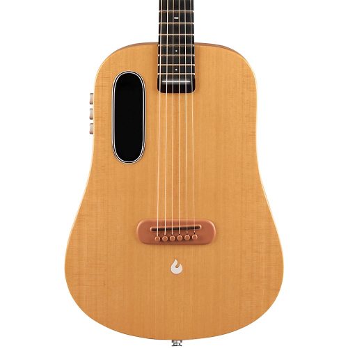 "LAVA MUSIC ME Air Spruce 36"" Acoustic-Electric Guitar with Airflow Bag Natural"