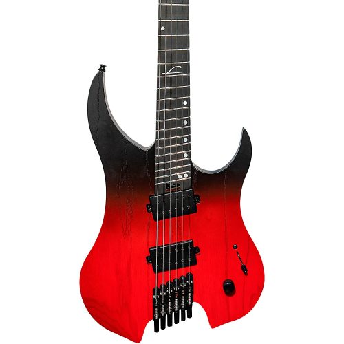 Legator Ghost 6 6-String Multi-Scale Performance Series Electric Guitar Crimson