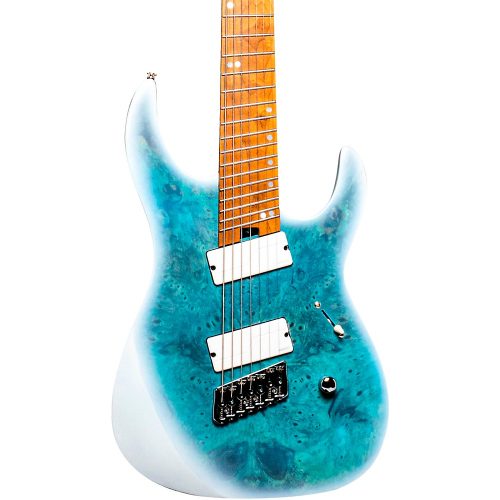 Legator N7FOD Ninja Overdrive 7-String Multi-Scale Electric Guitar Arctic