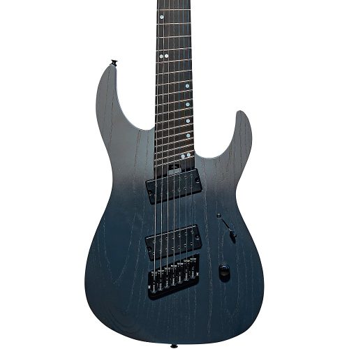 Legator Ninja 7-String Multi-Scale Performance Series Electric Guitar Smoke