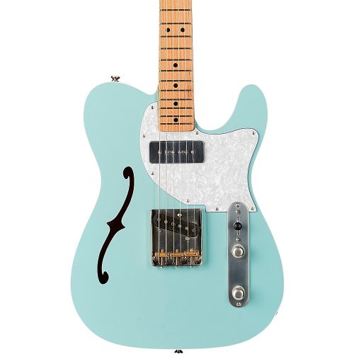 LsL Instruments Thinbone S/P90 Electric Guitar Sonic Blue Pearl