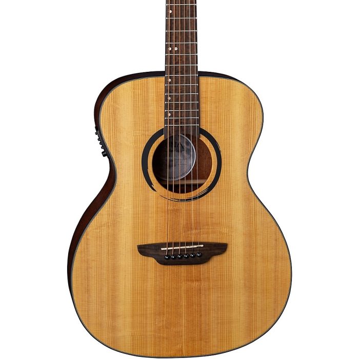 Luna Wabi Sabi Solid Top Acoustic-Electric Folk Guitar Satin Natural