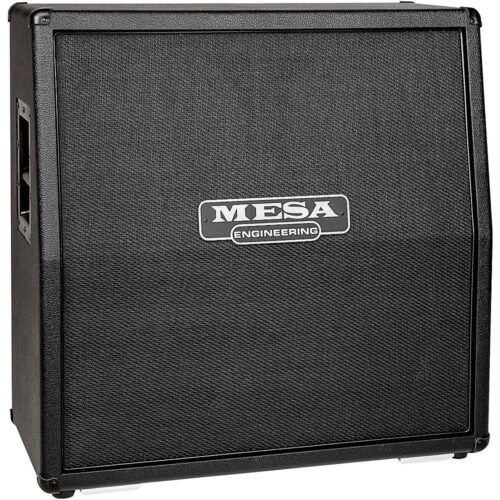 "MESA/Boogie Rectifier Traditional Slant 4x12"" Guitar Speaker Cabinet in Bronco Tolex Black"