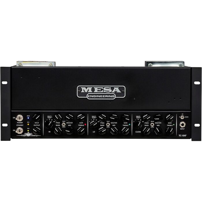 MESA/Boogie Triple Crown TC-100 Rackmount Guitar Tube Head Black