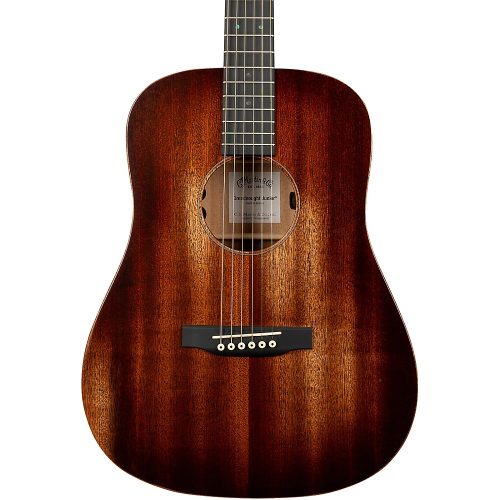 Martin D Jr E StreetMaster Dreadnought Acoustic-Electric Guitar Dark Mahogany
