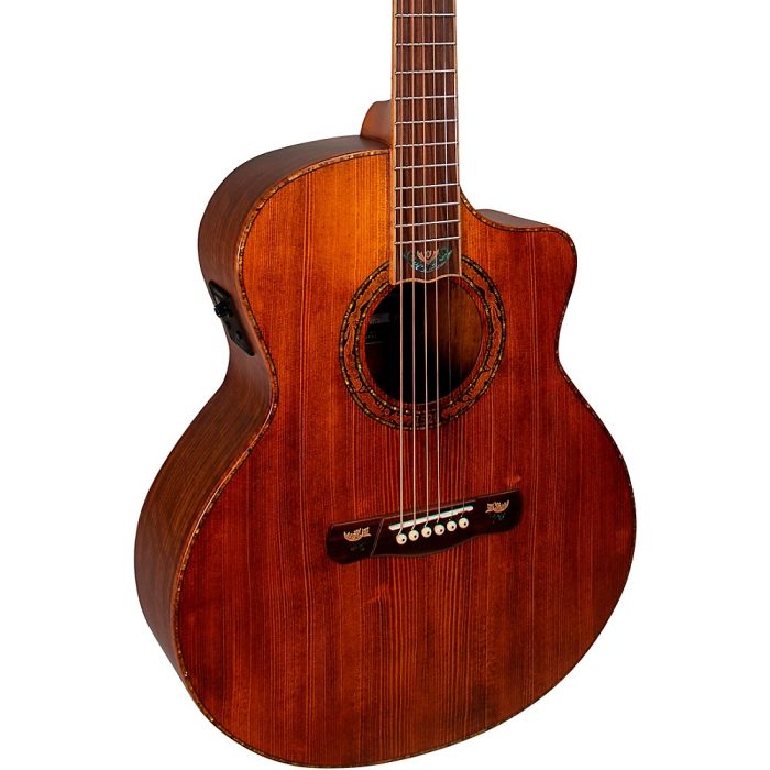 Merida DG20FOLC Diana Series Grand Concert Acoustic-Electric Guitar Natural Matte