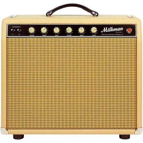 "Milkman Sound 20W Creamer 20W 1x12 Tube Guitar Combo Amp Vanilla 12"" Jupiter Ceramic"