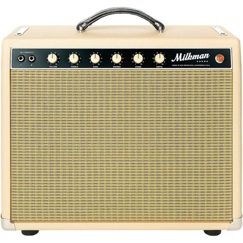 "Milkman Sound HT15 15W 1x12 Tube Guitar Combo Amp Vanilla 12"" Celestion Alnico Blue"